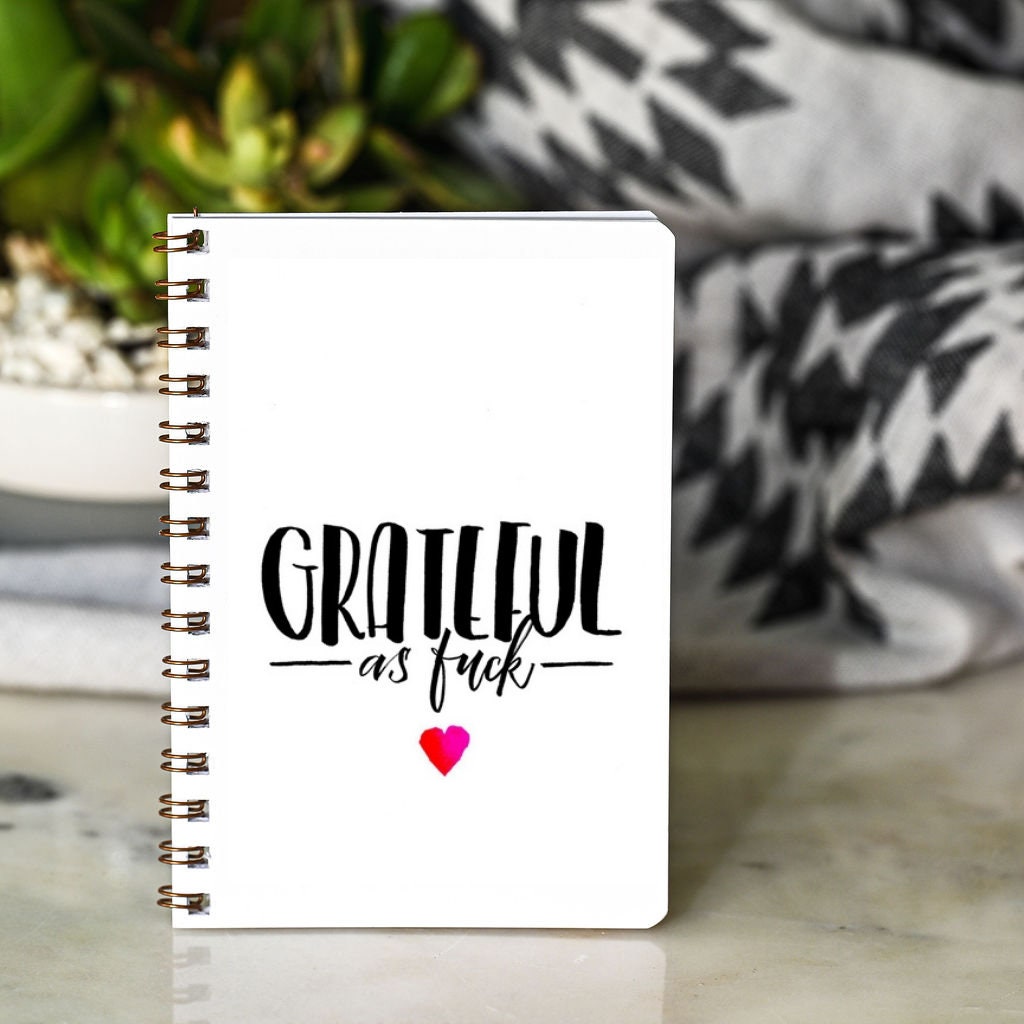 Grateful AF Mini Notebook