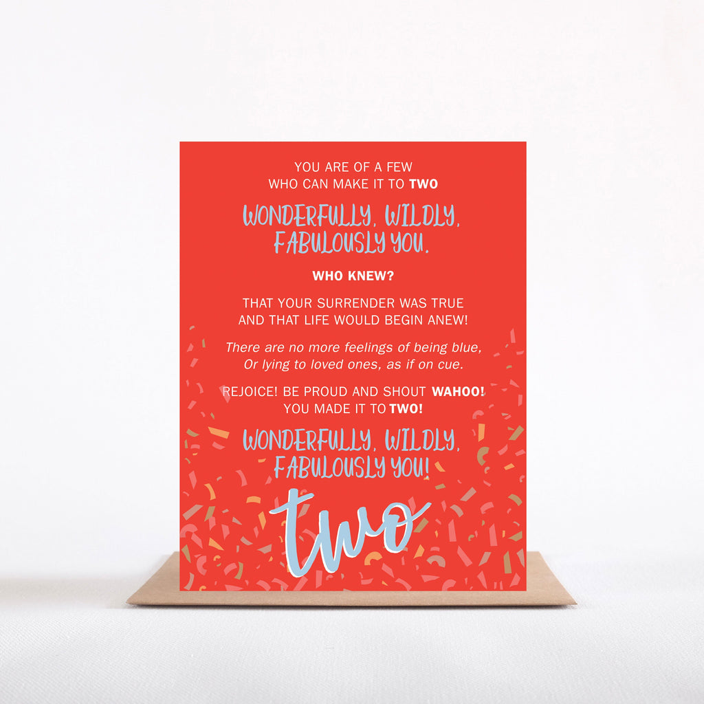 Anniversary Mug + Card Gift Set