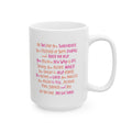Personalized On This Day You Got Sober Sobriety Poem Mug