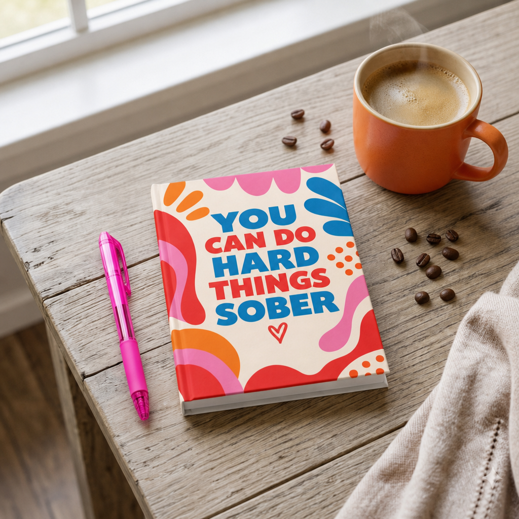 Personalized You Can Do Hard Things Sober Journal