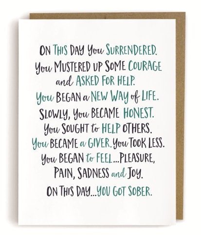 On This Day Card