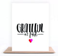 Grateful As Fuck Card