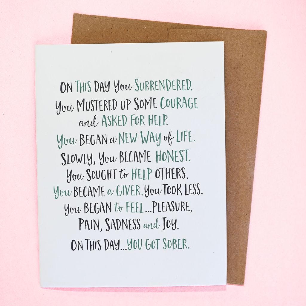 On This Day Card
