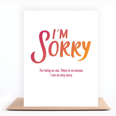 I'm sorry greeting card Archives - Love & Recovery